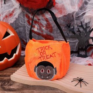 Halloween Gift Bags Vampire Ghost Pumpkin Witch Hand Bags Trick or Treat Basket Party Decoration Supplies