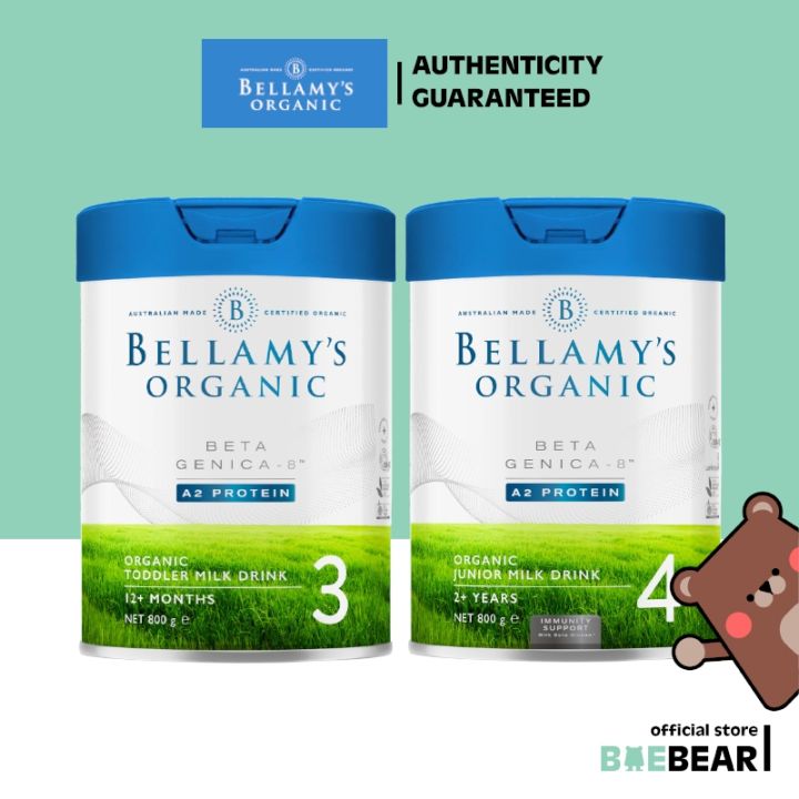 Bellamy's Organic Beta Genica-8™ Step2 Buy Bellamy's Beta Genica-8 Step 2 Follow-On Formula 800g online