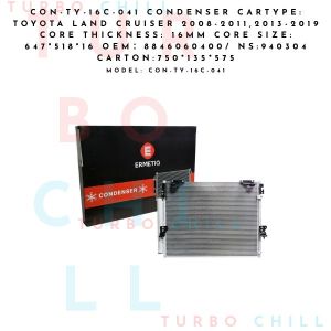 Toyota Land Cruiser Radiator Core Support Frame 2008-2011 2013-2019 647x518x15.5mm OEM 88460-60400/8846060400 CON-TY-16C-041