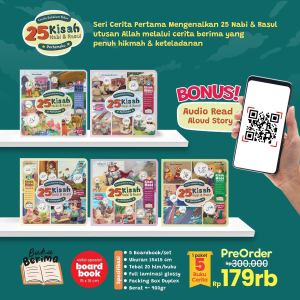 Family Boardbook Anak 25 Kisah Nabi & Rasul Pertamaku Ziyad Books / Buku Edukasi Anak / Buku Cerita Anak / Buku Islami Anak / Buku Anak Kekinian