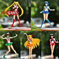 Mô hình Megun thủy thủ mặt trăng Sailor Moon Usagi Ami Rei Makoto Minako Mamoru Setsuna Michiru Haruka Hotaru. 