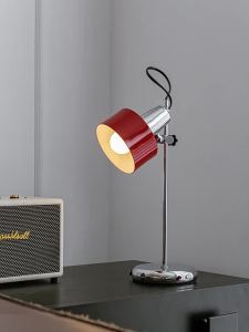 Adjustable Desk Lamp Designer Color Block Bauhaus Bedroom Bedside Atmosphere Study Eye Protection Reading Lamp