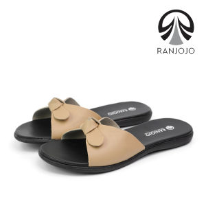 Sandal Wanita Teplek Pita lucu Original Terbaru RANJOJO RJ13 Sandal Slop Cewek Wanita Murah Kekinian