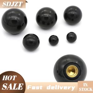 SDJZT Fufeng Núm Vặn Đầu Tròn Hình Ren M4 M5 M6 M8 M10 M12 Bằng Nhựa Màu Đen