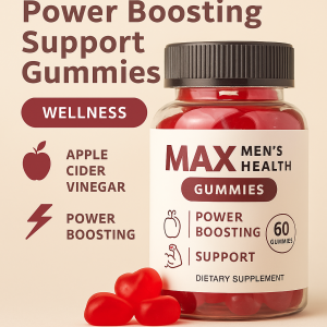 Enhanced Power Health Gummies for All Year Round Adults Working Professionals Men Health Enthusiasts Students Convenient Nutritional Support for Improved Athletic Performance