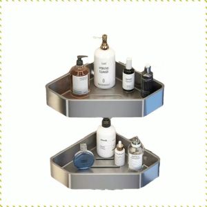 ชั้นเก็บของ ความจุขนาดใหญ่ ระบายน้ำและระบายอากาศ ชั้นวางของในห้องน้ำมัลติฟังก์ชั่น การสร้าง กันลื่น