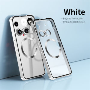 Case For Nothing Phone 3 Phone3 For Aluminium Alloy Metal Frame Back Cover Matte Transparent Shell Bumper