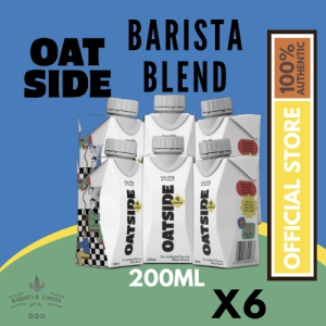 OATSIDE Barista Blend Oat Milk 1L X 6 and 200mL X 24 pcs Pocket Packs Plant-Based Milk Vegan Milk Non-Dairy Barista Milk