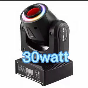 Beam Mini Moving Head Redsun 8Gobo 30W Murni