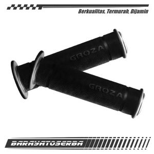 HANDGRIP HANDFAT GRIP GROZA RG11 HITAM Sparepart Motor Termurah