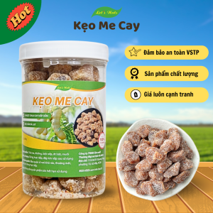1kg me lào muối ớt Lets Nuts (2 hủ) đồ ăn vặt vị chua chua ngọt ngọt ăn siêu cuốn dùng trên bàn ăn gia đình bạn bè