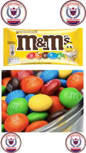 M&M’s Peanut Chocolate Crunchy Candy – 40g