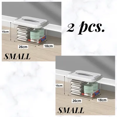 Double Victory Transparent Plastic Storage Container with Lid (KC104)