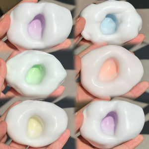 Squeeze Toy Pinch Ice Skin Glutinous Rice Sticky Finger Pinch Stress Relief DIY Stress Reliever Toy