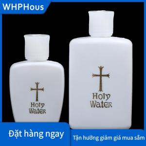 WHPHous 1 chai nước nhựa phục sinh đồ dùng Tôn Giáo chai nước thánh phục sinh