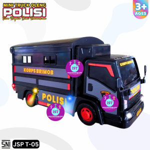 IST Mainan Anak Basuri Mini Truck Oleng POLISI JSP Kode T-05