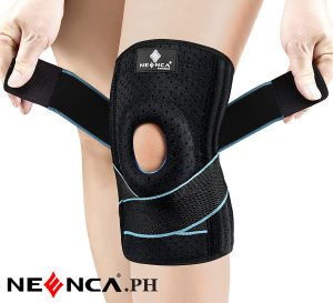 NEENCA 2 Pack Professional Knee Brace for Knee Pain Adjustable Knee Support with Patella Gel Pad & Side Stabilizers Medical for Arthritis Meniscus Tear Injury Recovery Pain Relief ACLSports. AC054