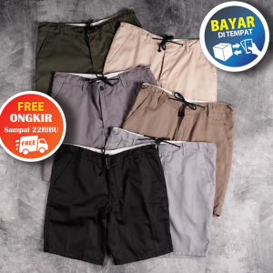 Celana Chino Pendek Drill 8oz: Celana Pendek Pria Distro yang Nyaman & Keren