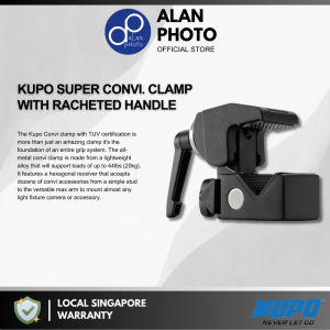 Kupo KCP-710 [KG701712] / KCP-710B [KG701511] Super Convi. Clamp With Racheted Handle
