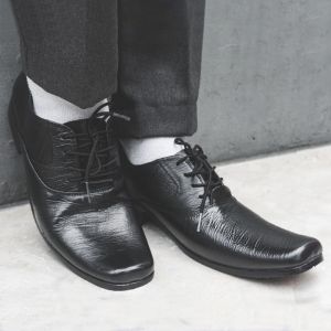 Sepatu Pantofel Pria Kulit Premium Model 204 Tali Sol Iris Sepatu Kantor Kondangan dan Dinas