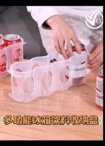 Space-saving can storage box