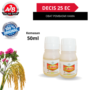 DECIS 25 EC INSEKTISIDA PESTISIDA OBAT PEMBASMI HAMA BAYER 50ML dan 100ML