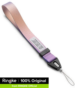 Ringke Design Hand Strap for Smart Devices and Everyday Items - Interchangeable Buckle System Gradient Polyester Durable Nylon End Strap Made in Korea