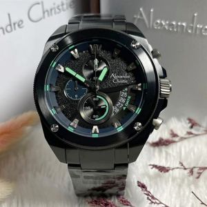 (BISA COD) Jam Tangan Pria Alexandre Christie AC 6646 AC6646 Garansi Resmi 1 Tahun - Stainless Steel