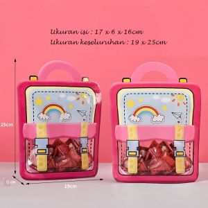 Plastik Klip Snack / Bingkisan Plastik ziplock / Tas Plastik Souvenir