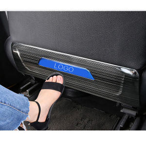 2pcs Seat Rear Guard cover for toyota corolla Altis 2019 2020 2021 2022 2023 G12 Stainless Steel Seat back Scuff Plate Edge cover
