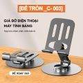 Giá đỡ điện thoại máy tính bảng bằng nhôm cao cấp mẫu xịn có thể điều chỉnh độ cao. 