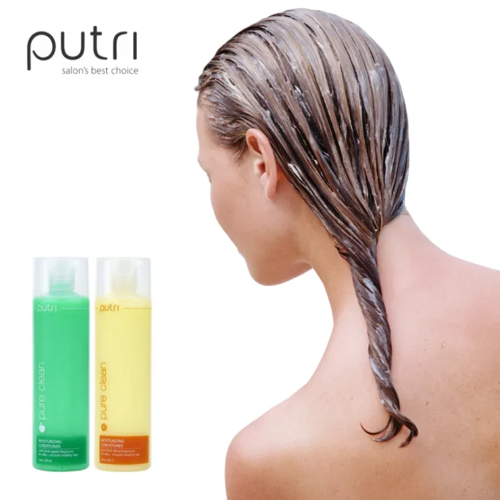 Putri%20Pure%20Clean%20Moisturizing%20Conditioner%20With%20Fresh%20Apple%20Fragrance%20Ukuran%20450%20ml%20&%20200ml%20-%20Image%204