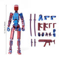 Boneka Lucky 13 Gerakan Multi-Sendi Mainan Dummy Action Figure. 
