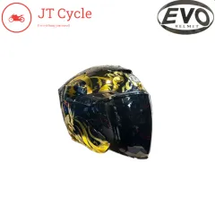Evo RS9 Sakura Gloss White Pink PSB Approved Open Face Helmet