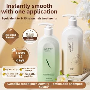 FCSHUIMUHUACAO Smooth & Moisturizing Hair Conditioner with Caviar Hair Mask