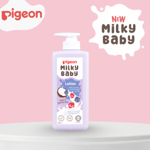 Pigeon Milky Baby Lotion (200ml / 500ml)