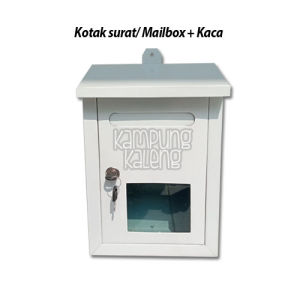Kotak Surat - Mailbox Plus Kaca