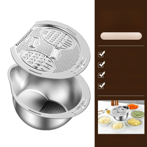 Stainless Steel Shredder Drainer Multifunctional Vegetable Cutter Potato Shredder