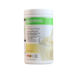 【Official authorization】 Herbalife F1French Vanilla Nutritional Meal Replacement Weight Loss Milk Shake-550g