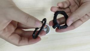 For Airtag Armor Case Cover Key Ring Tracker Keychain Air Tag 1 Pc