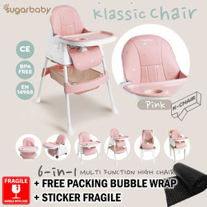 Sugar Baby K Chair 6in1 Klassic Chair | Sugarbaby High Chair Booster seat dengan 6 fungsi dan desain | Kursi Makan Bayi