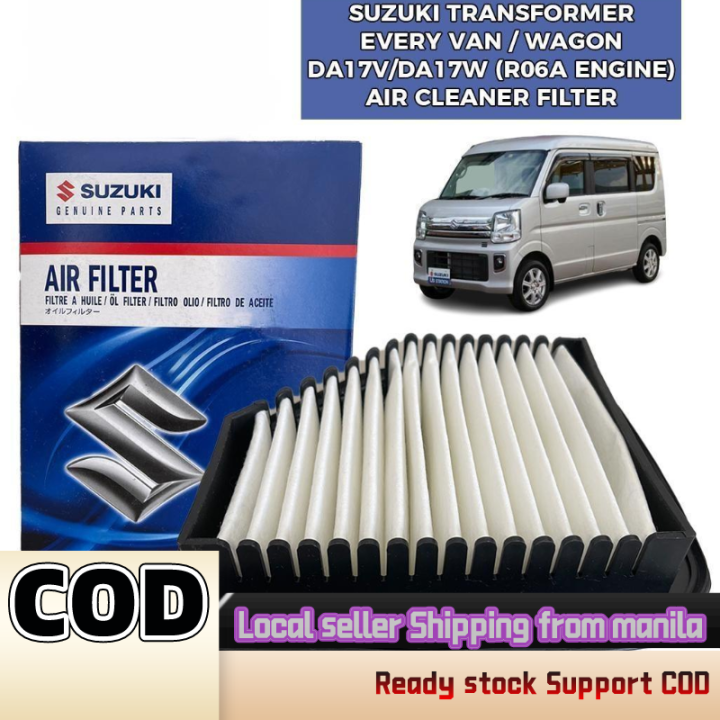 Suzuki Transformer DA17V/DA17W (R06A Engine) Air Filter Air Cleaner ...