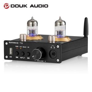 Douk Audio HiFi Vacuum Valve Tube Amplifier Stereo Bluetooth 5.0 Receiver Desktop Headphone Amp USB Player