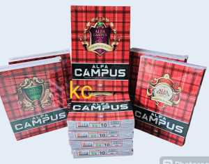 BUKU SEKOLAH BESAR PANJANG ISI 50 LEMBAR DAN 36 LEMBAR BUKU BMCAMPUS / ALFA CAMPUS 1 PACK / 10 PCS BUKU