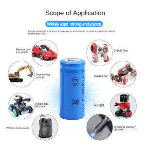 16340 Lithium Battery CR123A Laser Pen Battery 3.7v High Brightness Flashlight Rechargeable Battery