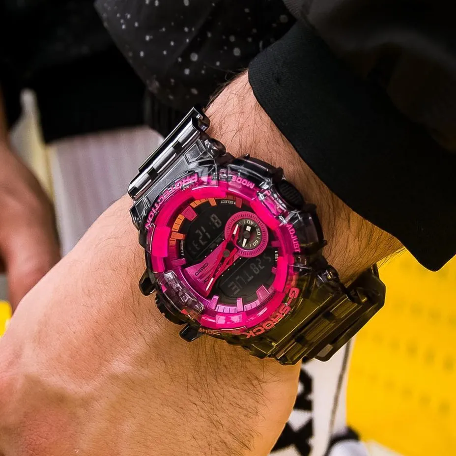 OFFICIAL WARRANTY) Casio G-Shock GA-400SK-1A4 Analog Digital Clear