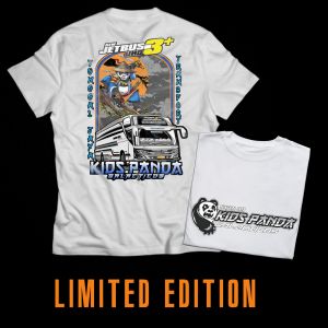 KAOS ANAK BISMANIA KIDS PANDA TUNGGAL JAYA - BAJU ANAK GSMBSR BUS MANIA STJ