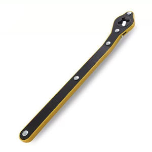 【Clearance】Auto Effort Jack Ratchet+Jack Wrench Scissor Jack Garage Lift Joystick Tool for Emergency Tire Change 2.5T/2.0T/1.5T/1.0T/0.8T