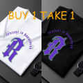 [BUY 1 TAKE1 ] 2PCS  simple cotton Korean version of men and women T-shirt minimalist neutral shirt. 