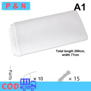 P&N ตาข่ายความปลอดภัยเด็กทนทานราวแขวนอเนกประสงค์ดาดฟ้ารั้วตาข่ายที่ดีสำหรับระเบียงบันไดรั้วความปลอดภัยกรง